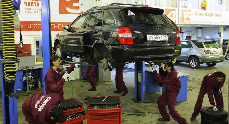 Замена и ремонт узлов - Сакура Красноярск
